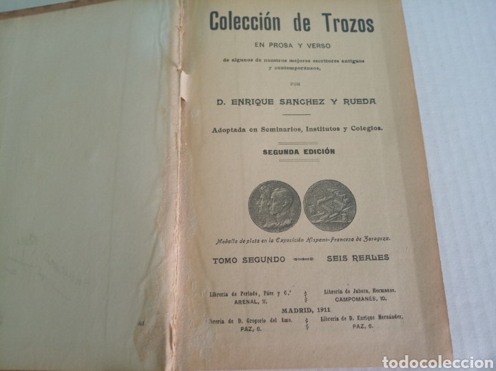 Libros antiguos: Colecci&oacute;n de trozos - Foto 2