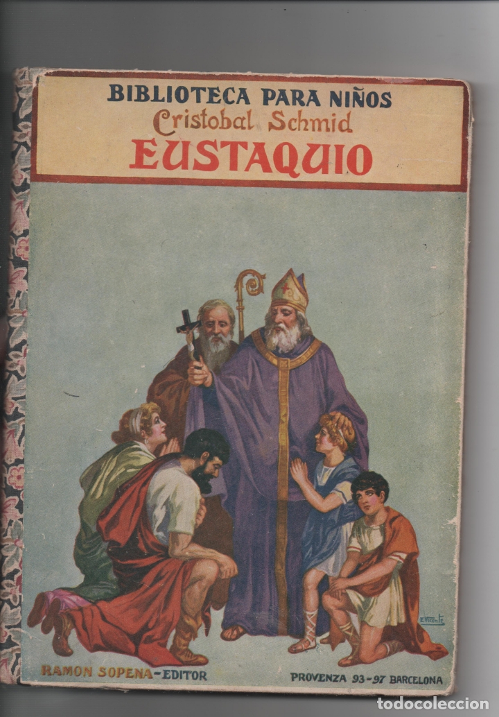 Libros antiguos: Eustaquio. Cristobal Schmid. - Foto 1