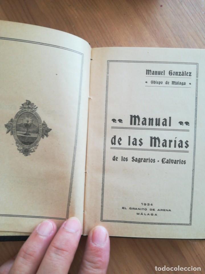 Libros antiguos: Manual de las marias - Foto 3