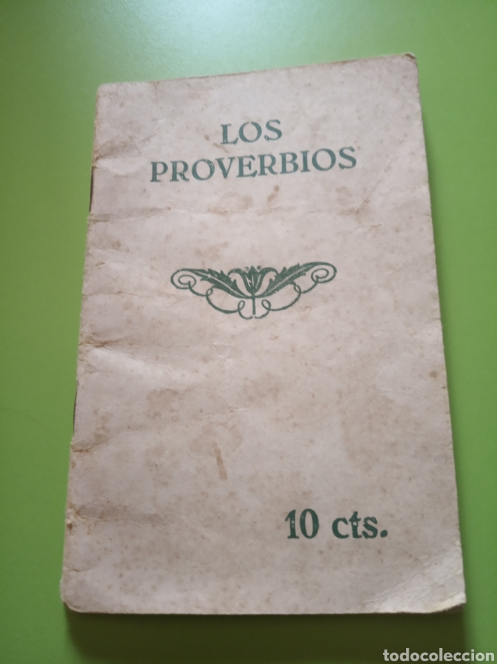 Libros antiguos: Los proverbios - Foto 1