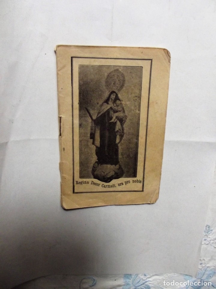 Livros antigos: REGINA DECOR CARMELI , ORA PRO NOBIS
