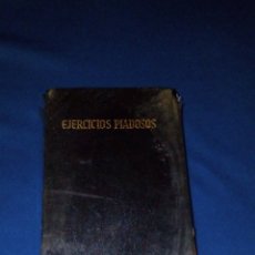 Libros antiguos: VENDO LIBRO EJERCICIOS PIADOSOS, DEL AÑO 1963, VER MAS FOTOS.