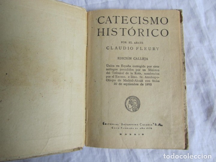 Libros antiguos: 3 catecismos antiguos - Foto 6