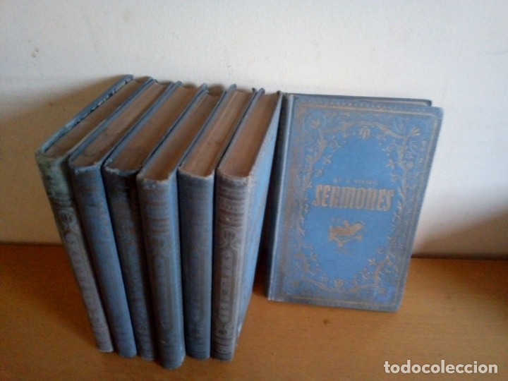 Old books: SERMONES RAMON SARABIA PARA TODOS LOS DOMINGOS Y FIESTAS DEL A&Ntilde;O TOMOS 1, 2, 3,4 7,8,9