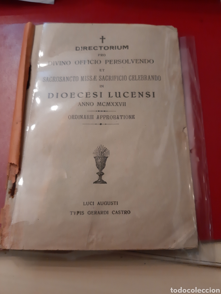 Libros antiguos: Luci Ausgusti Casrto imprenta