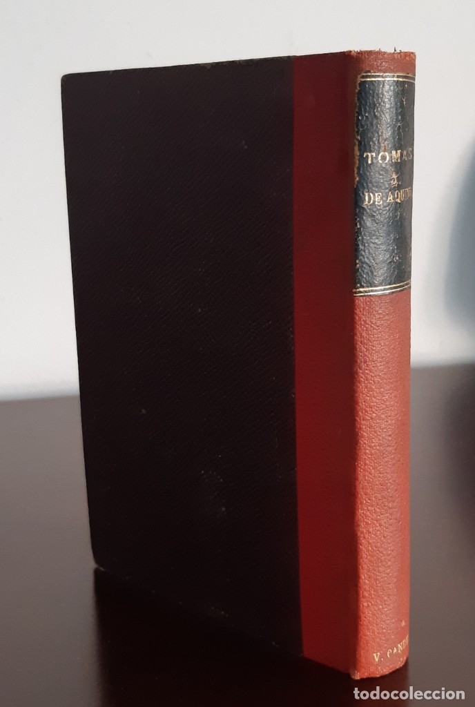 Libri antichi: TEODICEA DE TOM&Aacute;S DE AQUINO TOMO I Y II EN UN SOLO VOLUMEN - 1884 -