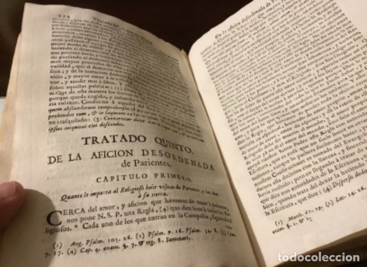 Libros antiguos: Antiguo ejemplar exercicio de perfeccion y virtudes 1758 - Foto 5