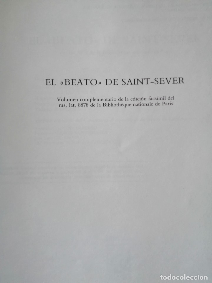 Libros antiguos: Beato de Li&eacute;bana. Comentarios al Apocalipsis y al libro de Daniel - Foto 7