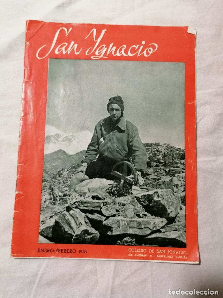 Libros antiguos: Librito de San Ignacio de 1954. - Foto 1
