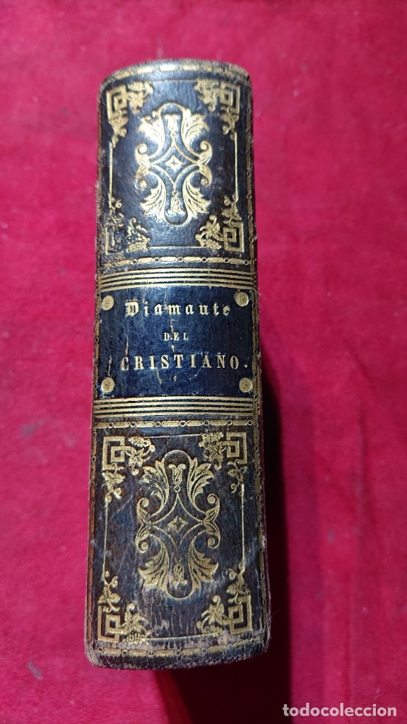 Libros antiguos: DIAMANTE DEL CRISTIANO DEVOCIONARIO COMPLETO CONTIENE LAS HORAS DIVINAS Y GRABADOS A&Ntilde;O 1846