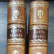 Libros antiguos: CARTAS Y OBRAS DE SANTA TERESA DE JESUS, MADRE Y FUNDADORA.OBRA EN DOS TOMOS. 1676. PERFECTO ESTADO