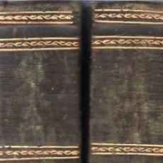 Libros antiguos: BIBLIA SACRA. SIXTI V. & CLEMENTIS VIII. JO. BATISTA DU HAMEL. EDITIO NOVISSIMA. DOS TOMOS. 1774.