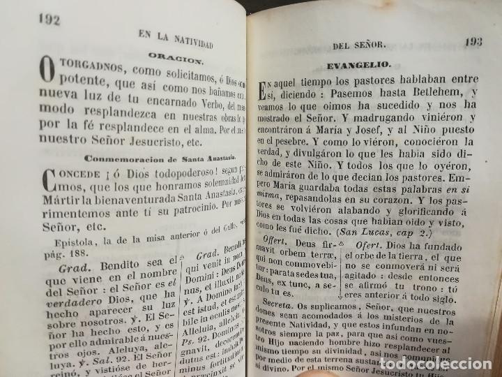 Libros antiguos: LIBRO DE OFICIO DIVINO SIGLO XIX - Foto 5