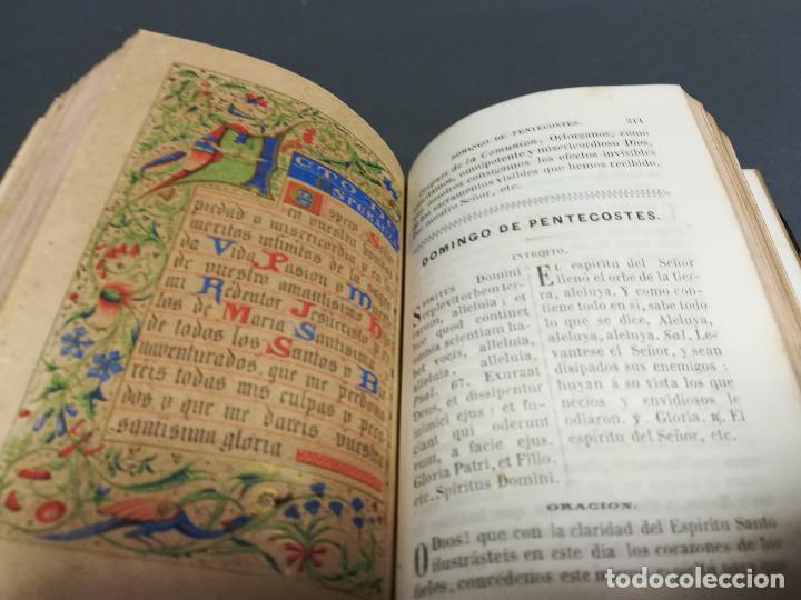 Libros antiguos: LIBRO DE OFICIO DIVINO SIGLO XIX - Foto 7