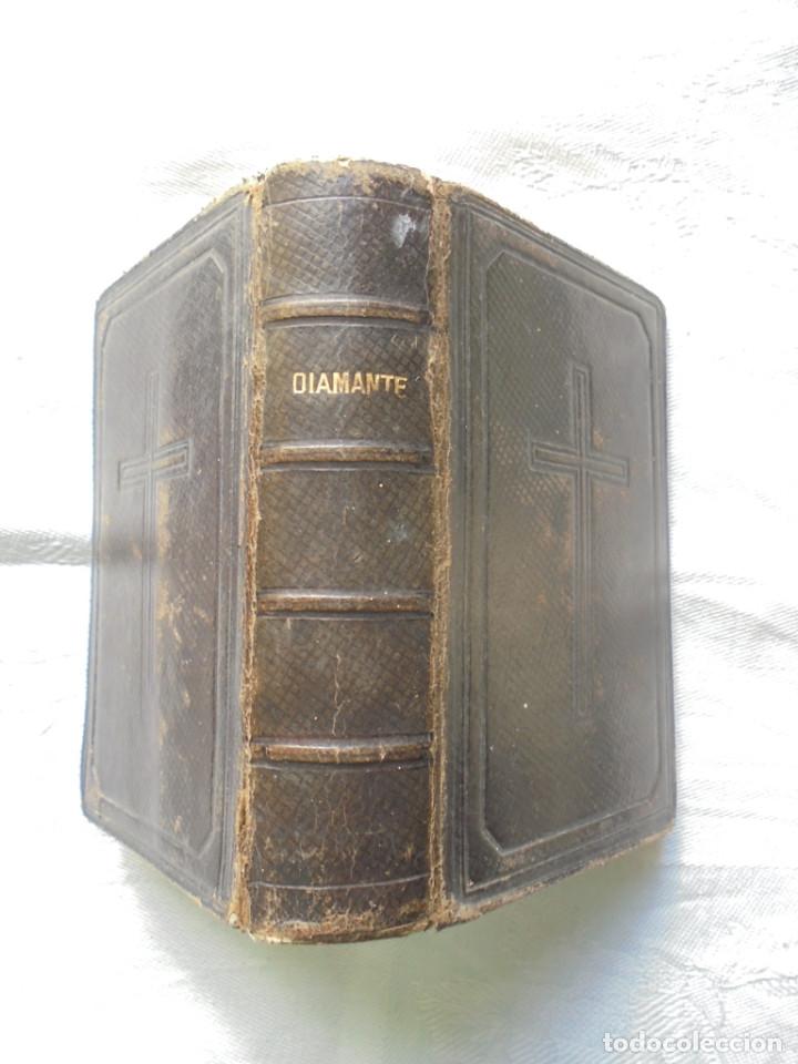 Libros antiguos: Libro religioso Diamante Semana Santa 1875