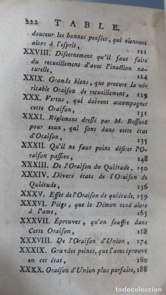 Libros antiguos: 1802.- CONSIDERATIONS SUR L&acute;EXERCICE DE LA PRIERE ET DE L&acute;ORAISON - Foto 6