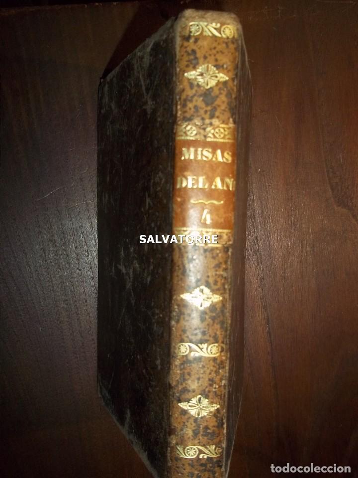 Libros antiguos: MISAS DE TODOS LOS DIAS DE LA CUARESMA Y SEMANA SANTA.JUAN JULIAN CAPARROS.1817.MADRID