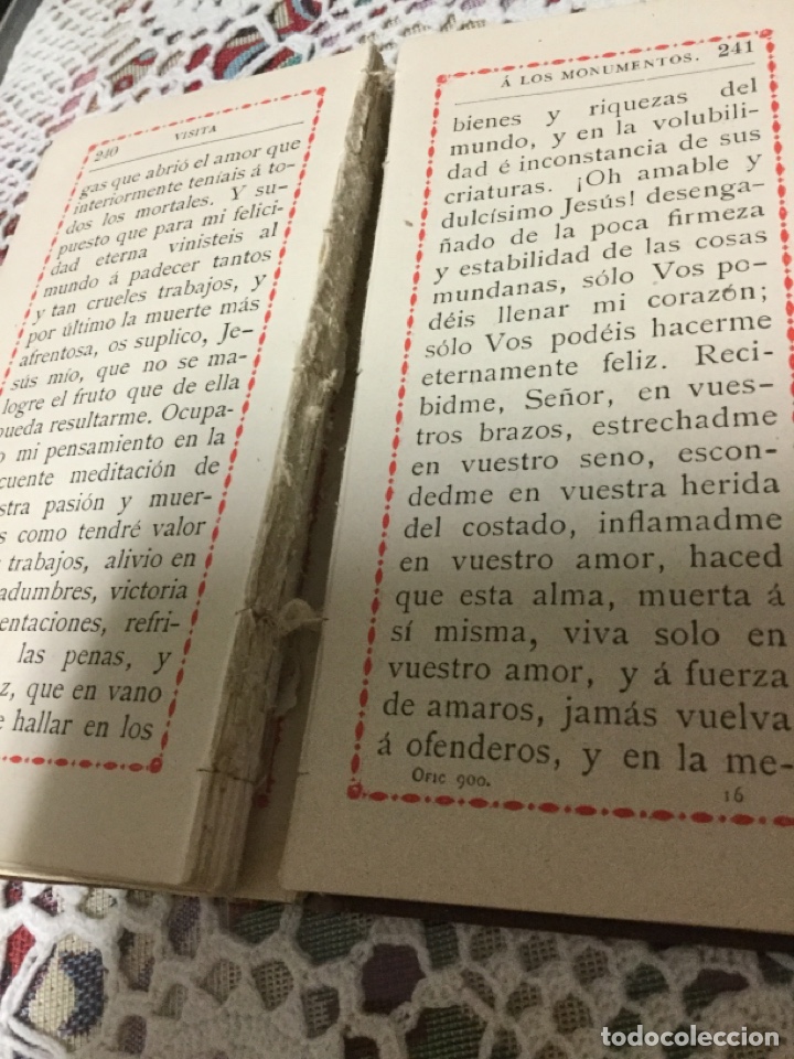 Libros antiguos: OFICIO DEL DOMINGO 1900 - Foto 5