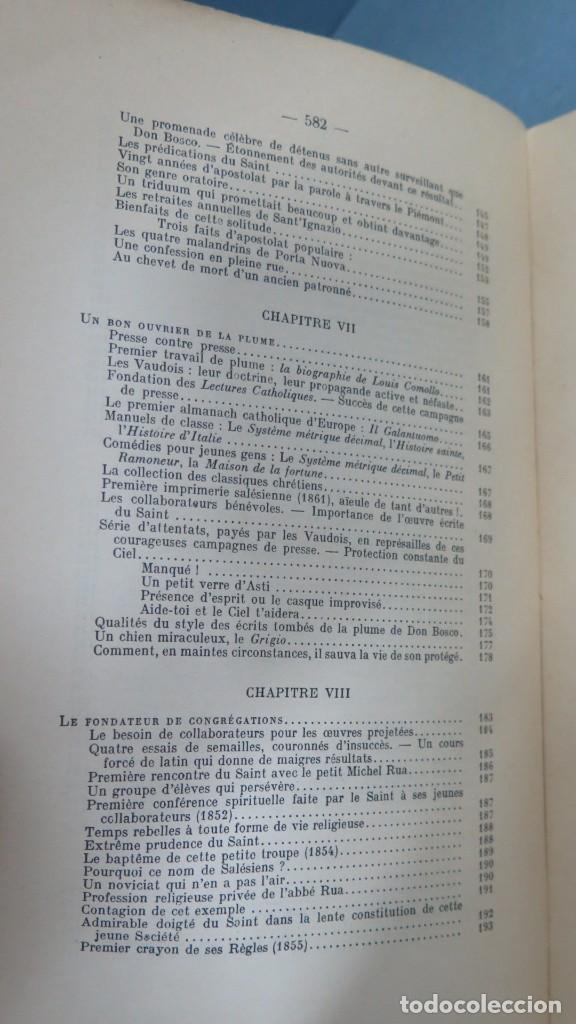 Libros antiguos: SAINT JEAN BOSCO. AUFFRAY - Foto 5