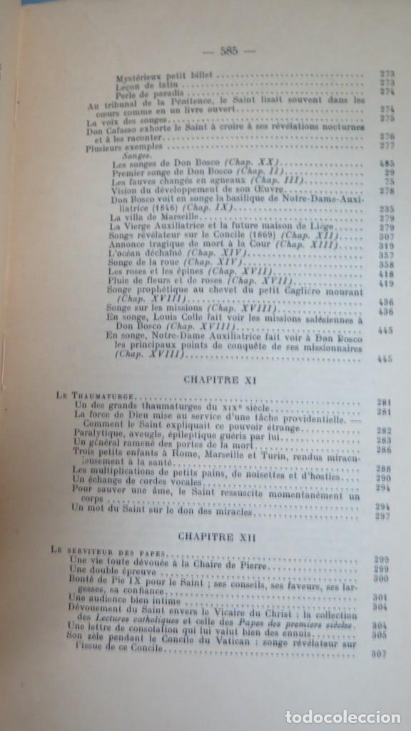 Libros antiguos: SAINT JEAN BOSCO. AUFFRAY - Foto 8