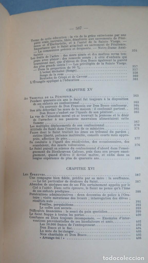Libros antiguos: SAINT JEAN BOSCO. AUFFRAY - Foto 10