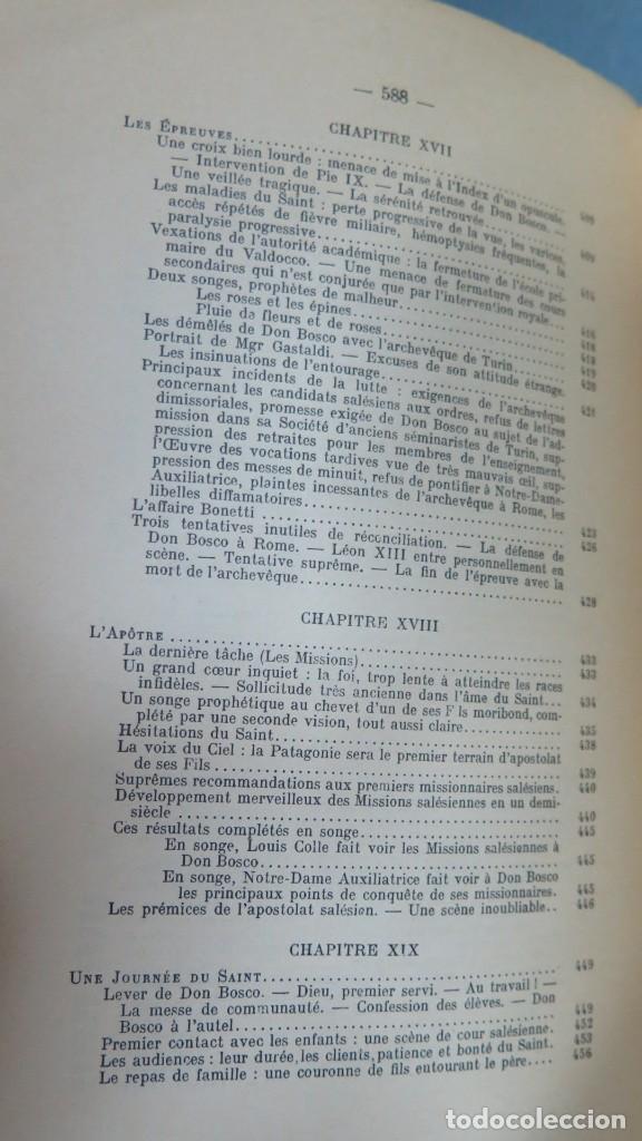 Libros antiguos: SAINT JEAN BOSCO. AUFFRAY - Foto 11