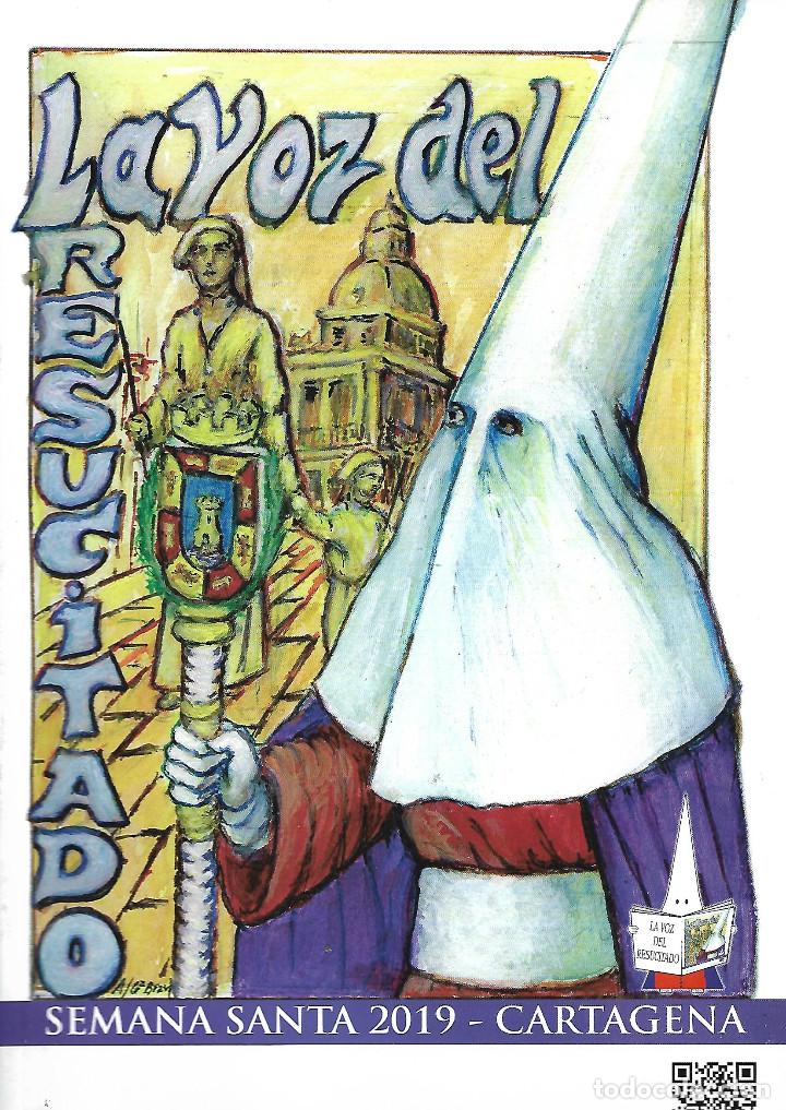 Libros antiguos: LIBRO DE SEMANA SANTA DE CARTAGENA  2019 DE 68 PAGINAS