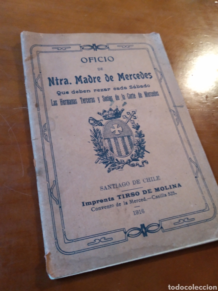 Libri antichi: OFICIO DE NUESTRA MADRE DE MERCEDES. 1916 #3857 #CJ2