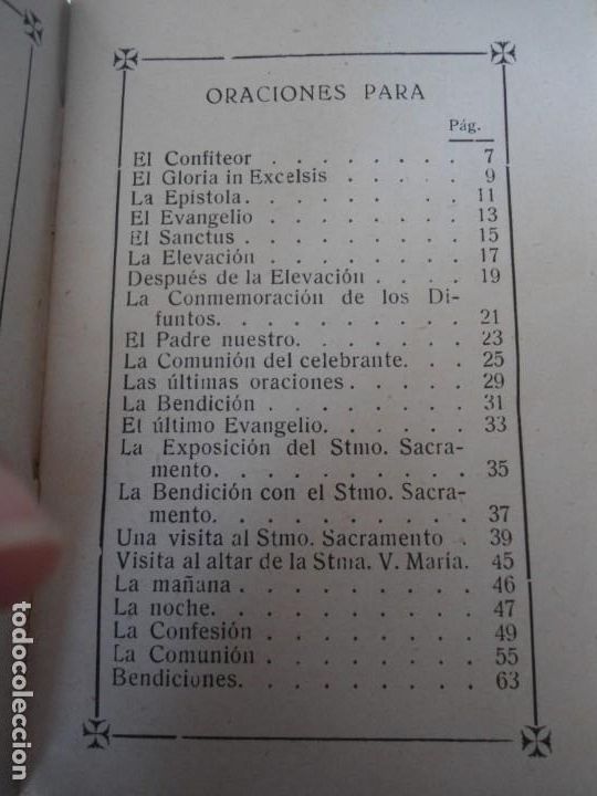 Libros antiguos: LIBRO DE MISA DE LOS PEQUE&Ntilde;UELOS 1918 - Foto 16