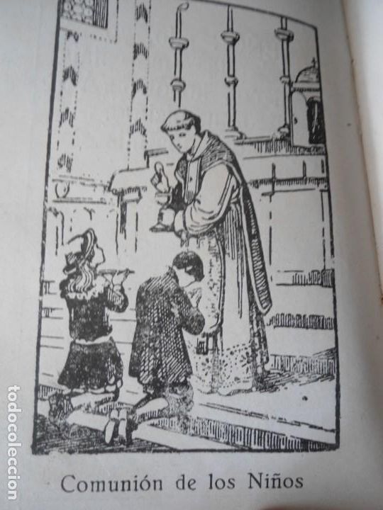 Libros antiguos: LIBRO DE MISA DE LOS PEQUE&Ntilde;UELOS 1918 - Foto 27