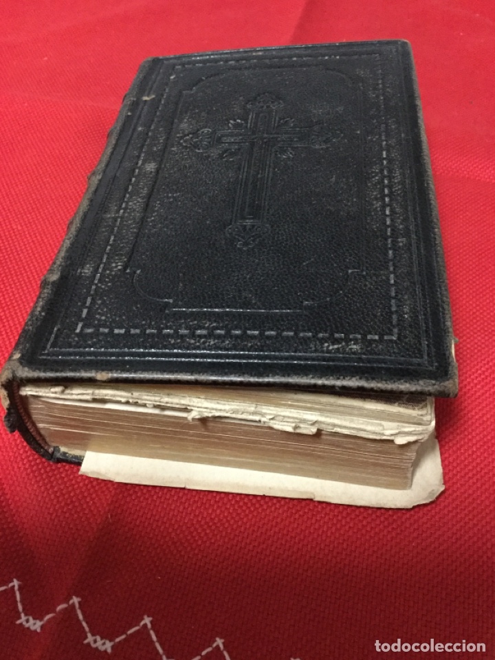 Libros antiguos: DEVOCIONARIO ESCOGIDO 1883 - Foto 2