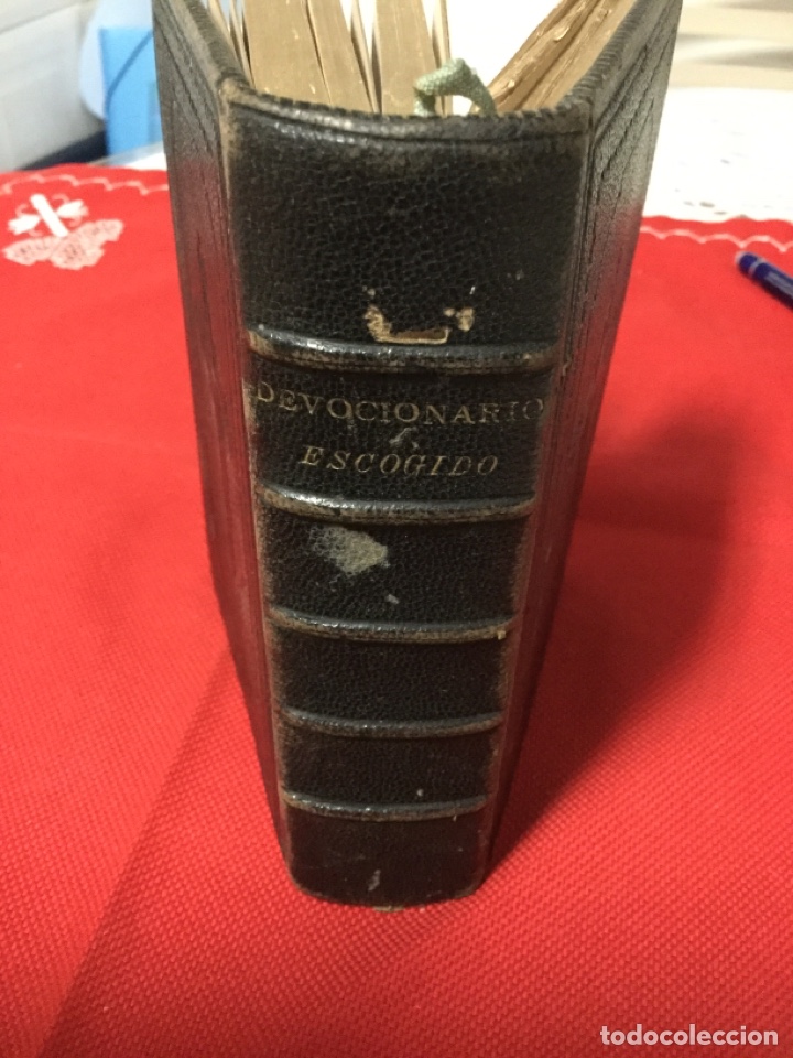 Libros antiguos: DEVOCIONARIO ESCOGIDO 1883 - Foto 3