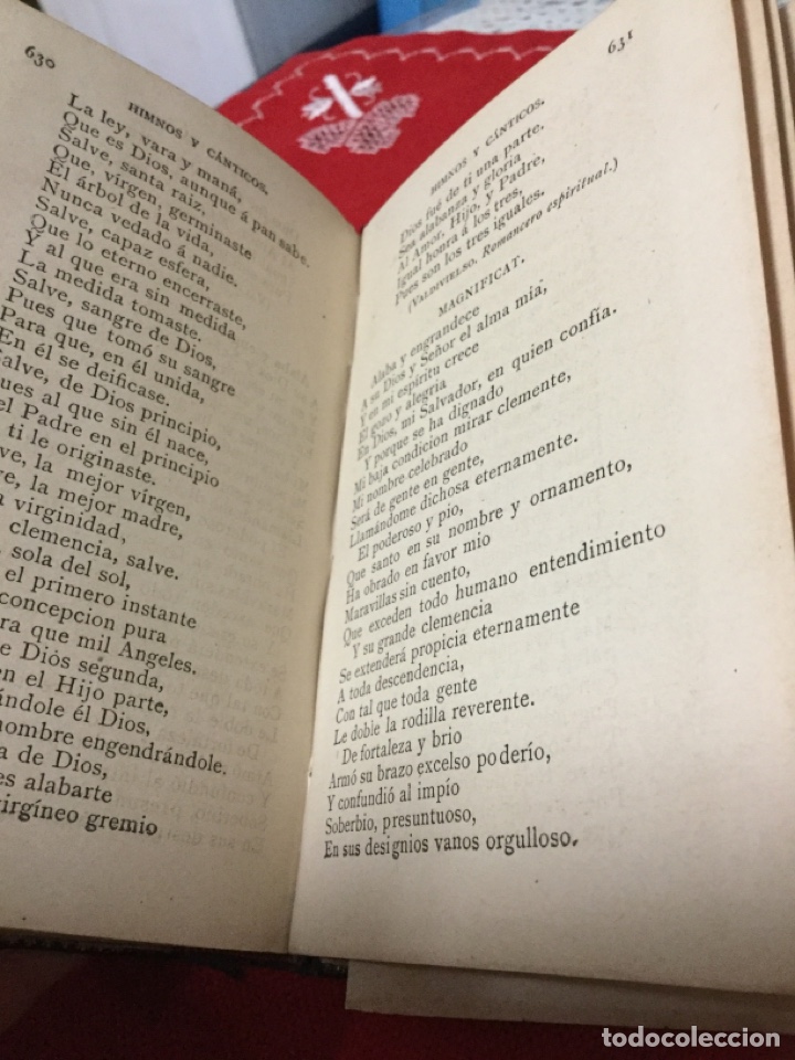 Libros antiguos: DEVOCIONARIO ESCOGIDO 1883 - Foto 5