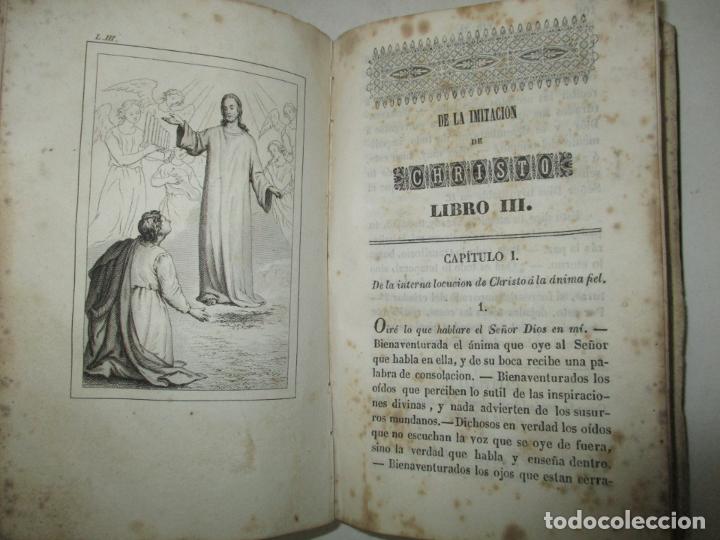 Libros antiguos: DE LA IMITACI&Oacute;N DE CHRISTO. 1848. - Foto 6