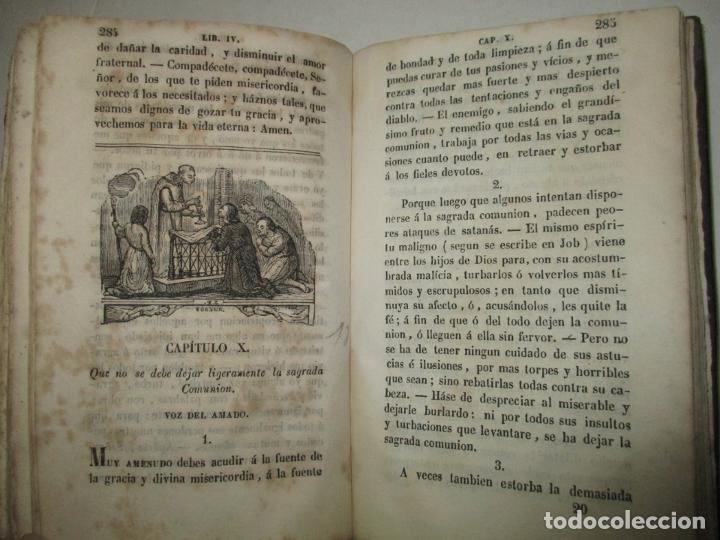 Libros antiguos: DE LA IMITACI&Oacute;N DE CHRISTO. 1848. - Foto 7