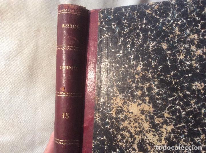 Old books: TESORO DE PREDICADORES ILUSTRES XV ORACIONES FUNEBRES BOSSUET FLECHIER MASSILLON 1852 L.LOPEZ