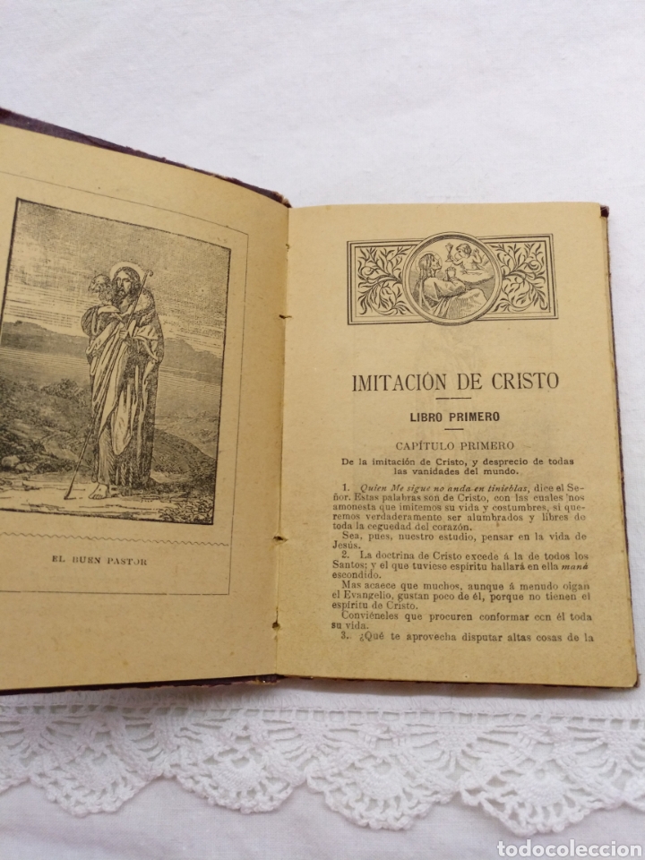 Libros antiguos: IMITACI&Oacute;N DE CRISTO 1901 - Foto 2