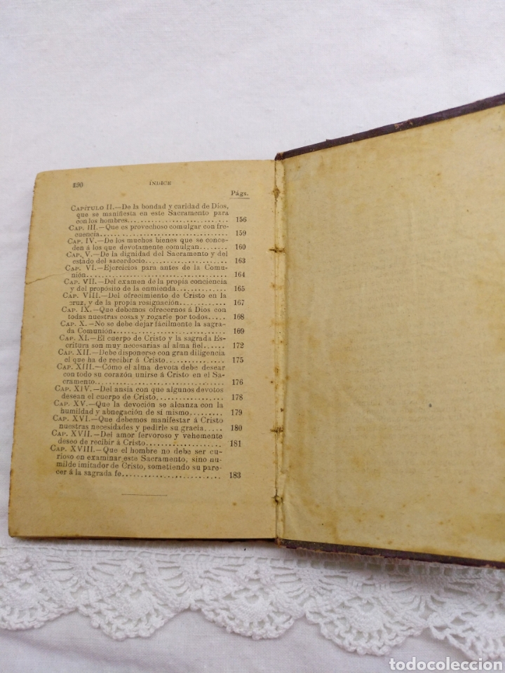 Libros antiguos: IMITACI&Oacute;N DE CRISTO 1901 - Foto 4