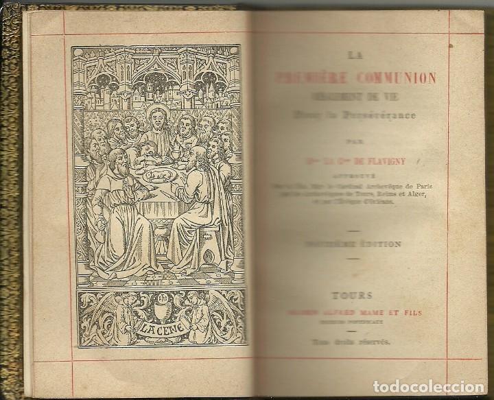Libros antiguos: LA PREMI&Egrave;RE COMMUNION 1904 - Foto 1