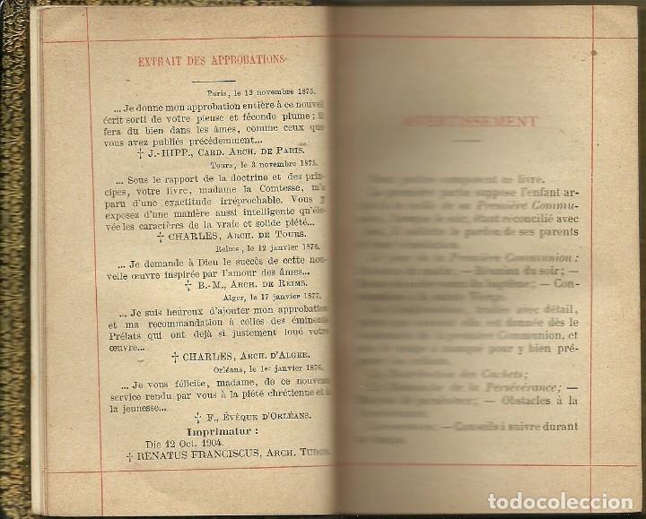 Libros antiguos: LA PREMI&Egrave;RE COMMUNION 1904 - Foto 2