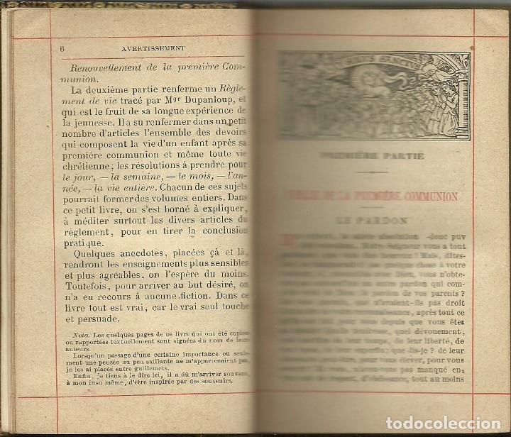 Libros antiguos: LA PREMI&Egrave;RE COMMUNION 1904 - Foto 3