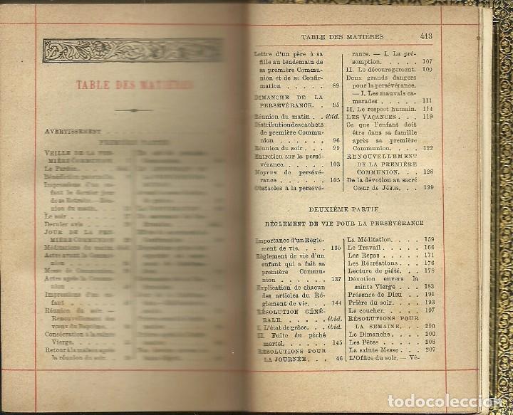 Libros antiguos: LA PREMI&Egrave;RE COMMUNION 1904 - Foto 5