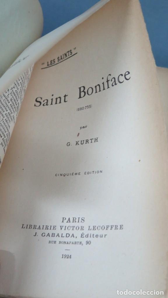 Libros antiguos: 1924.- SAINT BONIFACE - Foto 2