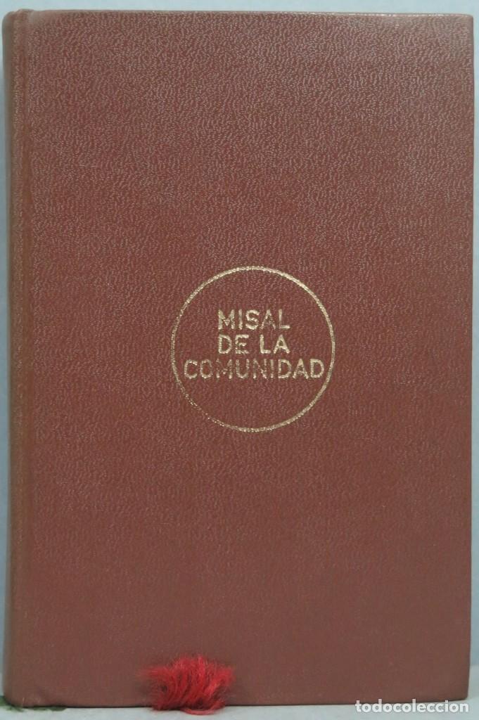 Libros antiguos: 1972.- MISAL DE LA COMUNIDAD - Foto 1