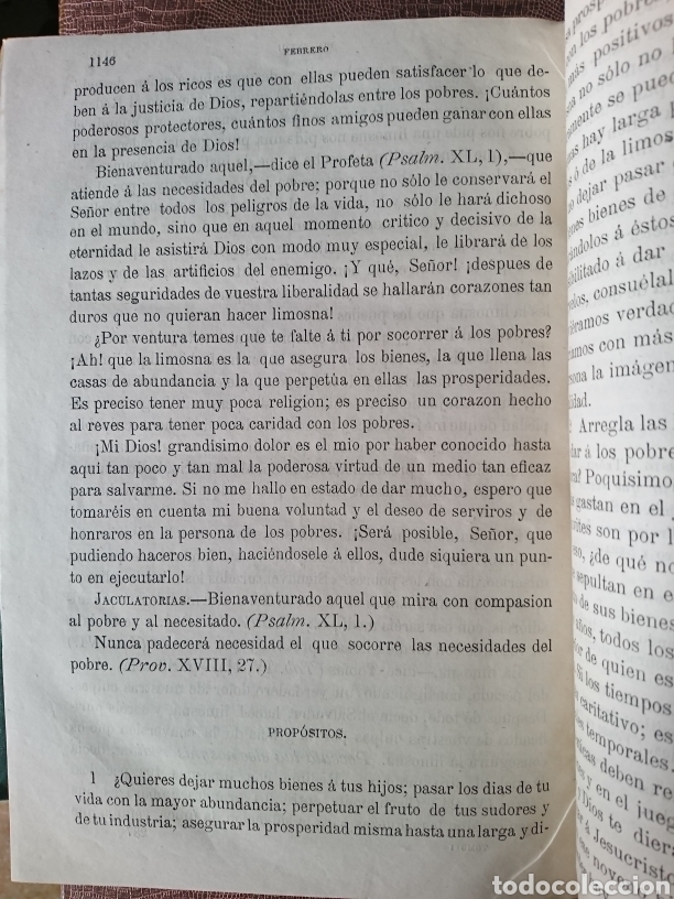 Libros antiguos: A&ntilde;o cristiano, 1875 - Foto 3
