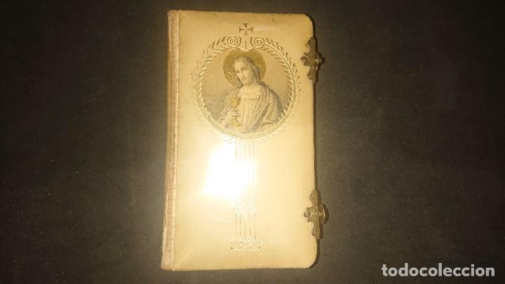 Libros antiguos: DEVOCIONARIO ANTIGUO LLAVE DEL PARAISO 8 EDICION , LEER DESCRIPCION