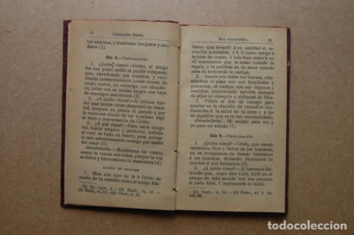 Libros antiguos: Comuni&oacute;n Diaria. - Foto 3