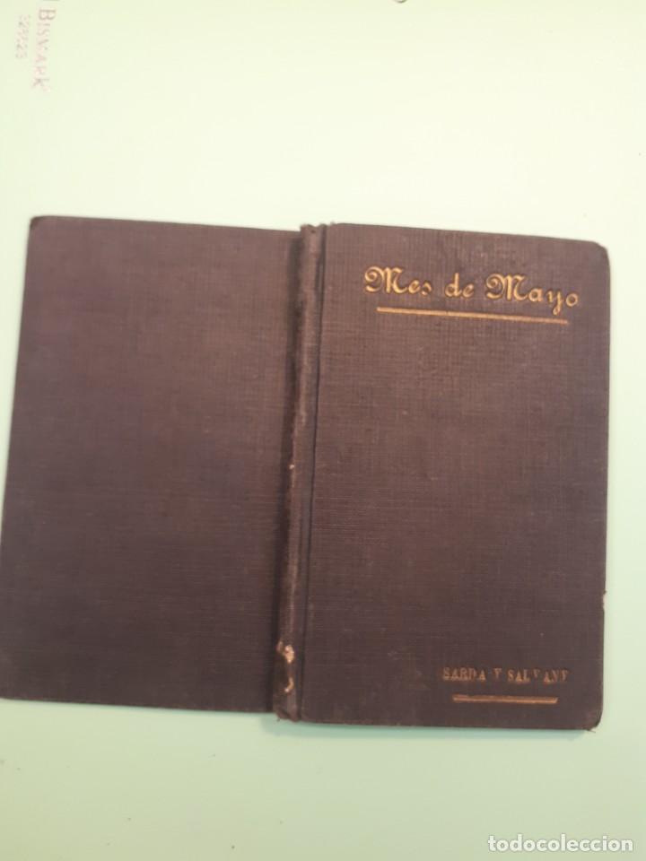 Libros antiguos: Mes de Mayo. Sard&aacute; y Salvany. - Foto 2