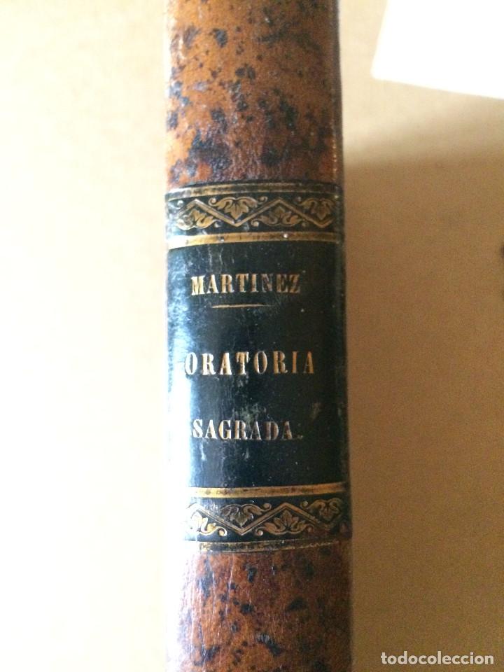 Libros antiguos: ORATORIA SAGRADA 1859 - Foto 3