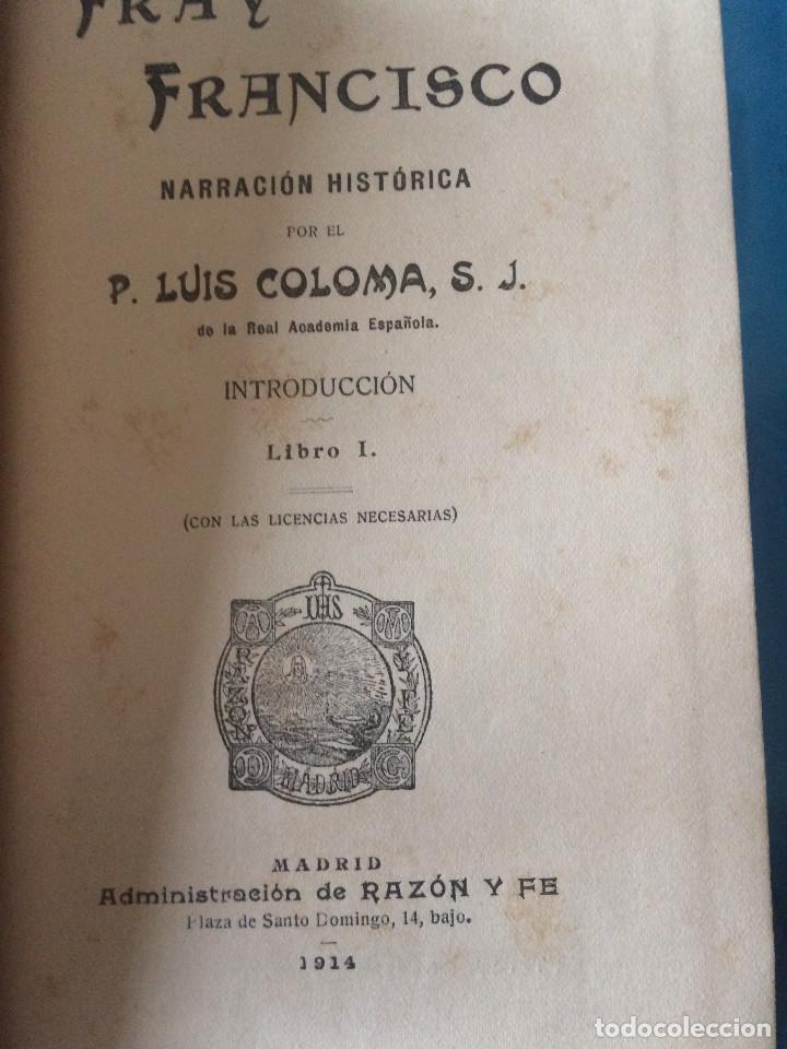 Libros antiguos: FRAY FRANCISCO 1914 - Foto 1